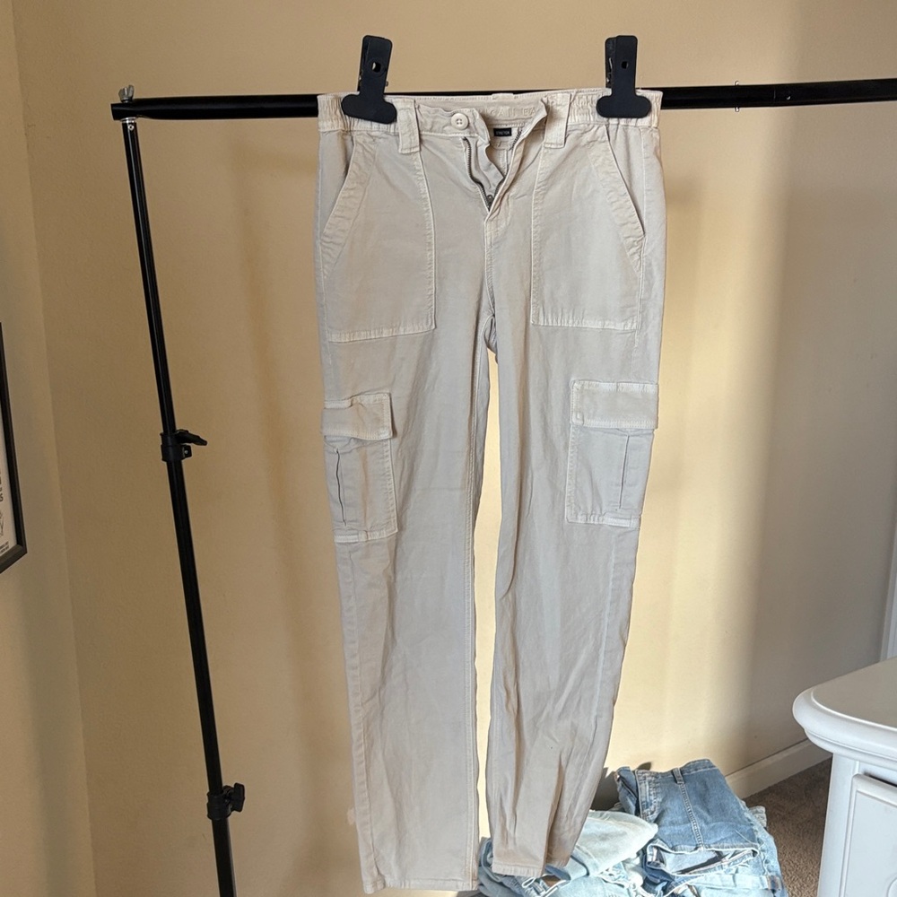 Women’s Beige/Cream Cargo Pants